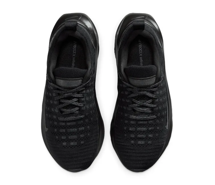 sock liner Subtle Texture Men??s Nike React Infinity Run 4 (Triple Black)