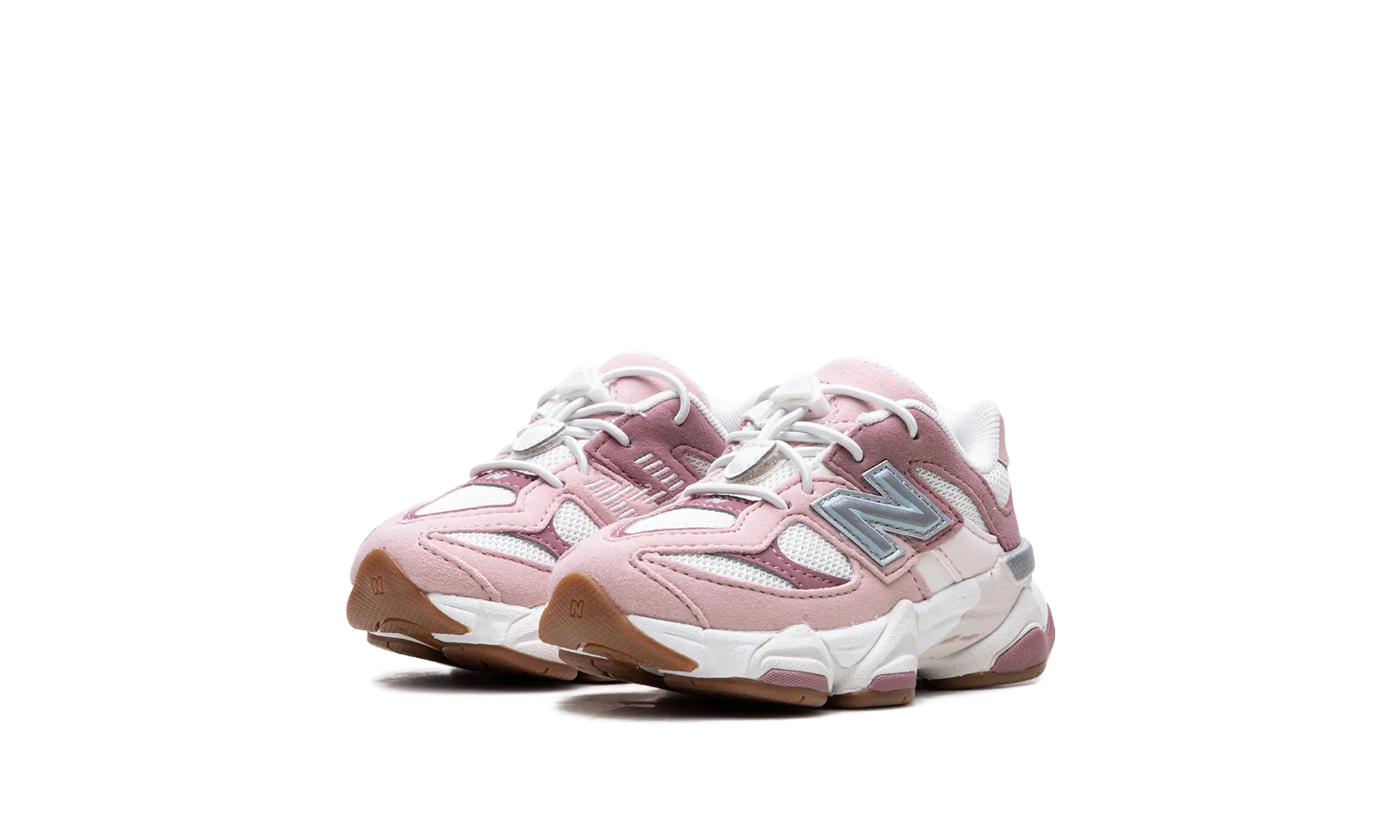 low - top running shoes perforated upper 9060 TD "Rose Pink"