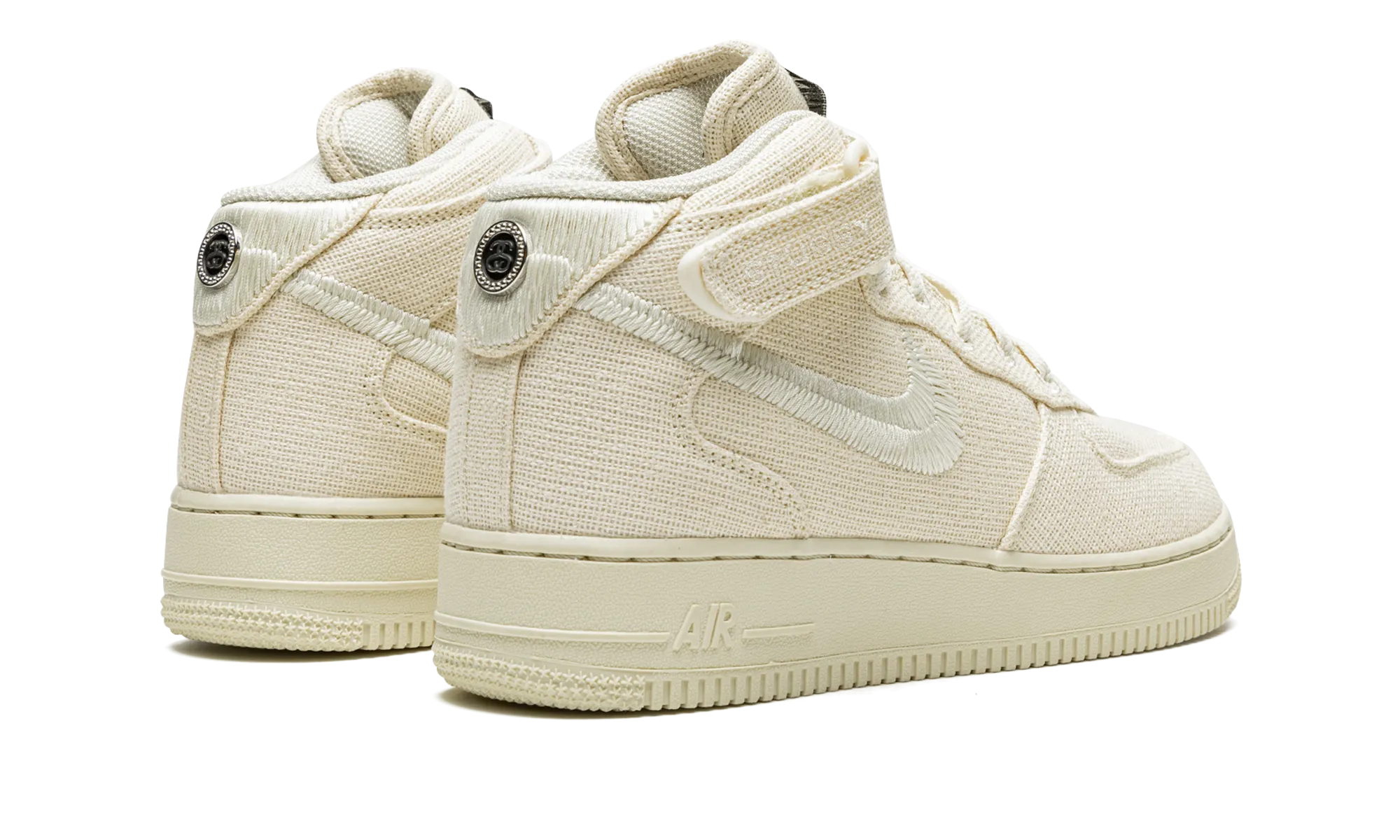 Air Force 1 Mid "Stussy - Fossil" Low Cut Design