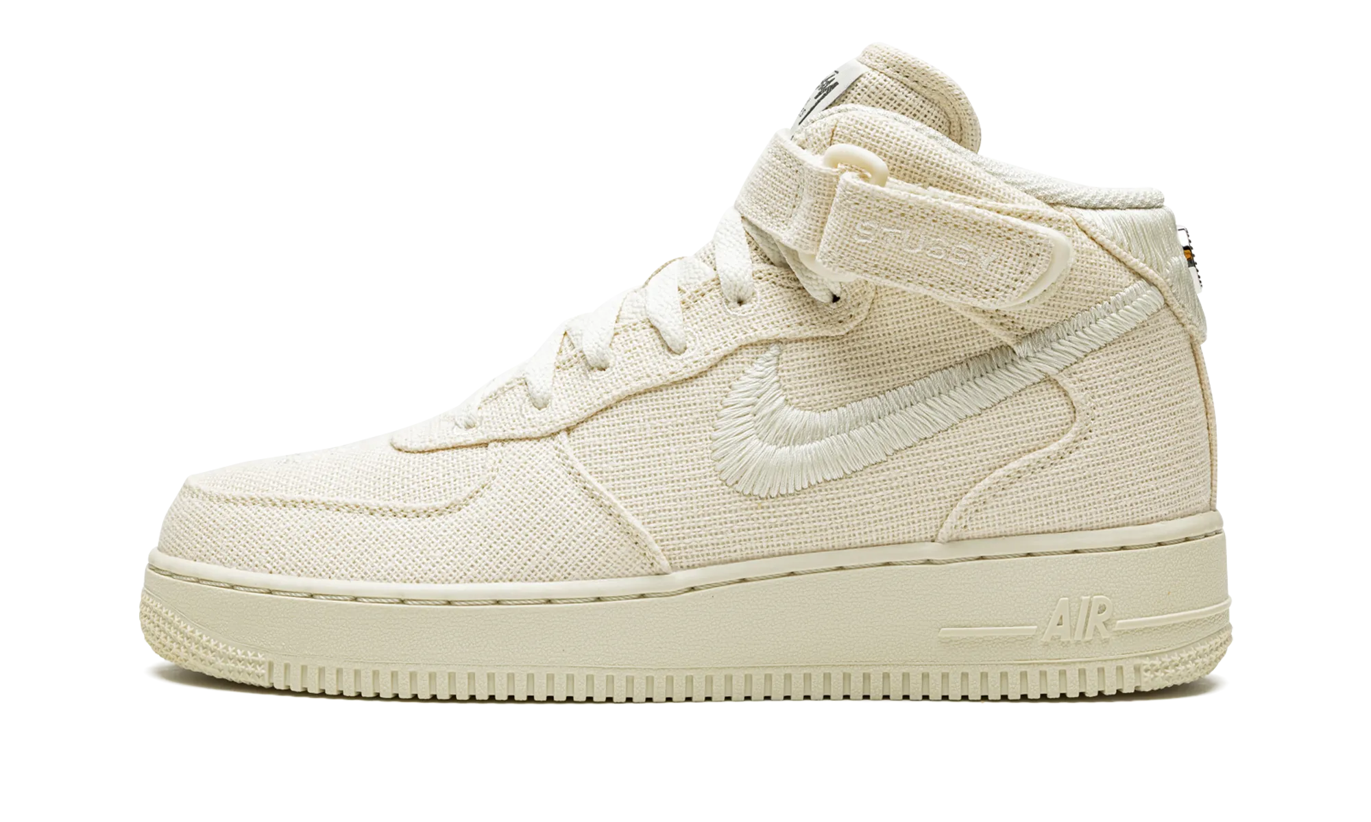 Soft-touch design Outfit Flex Air Force 1 Mid "Stussy - Fossil"