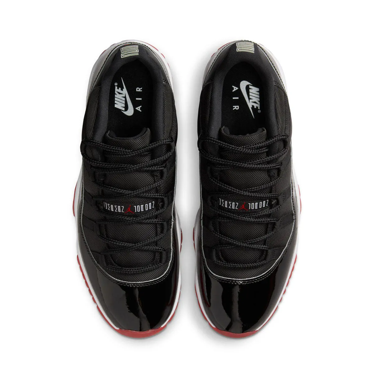 Air Jordan 11 Retro Low 'Bred' Fitted touch athletic men