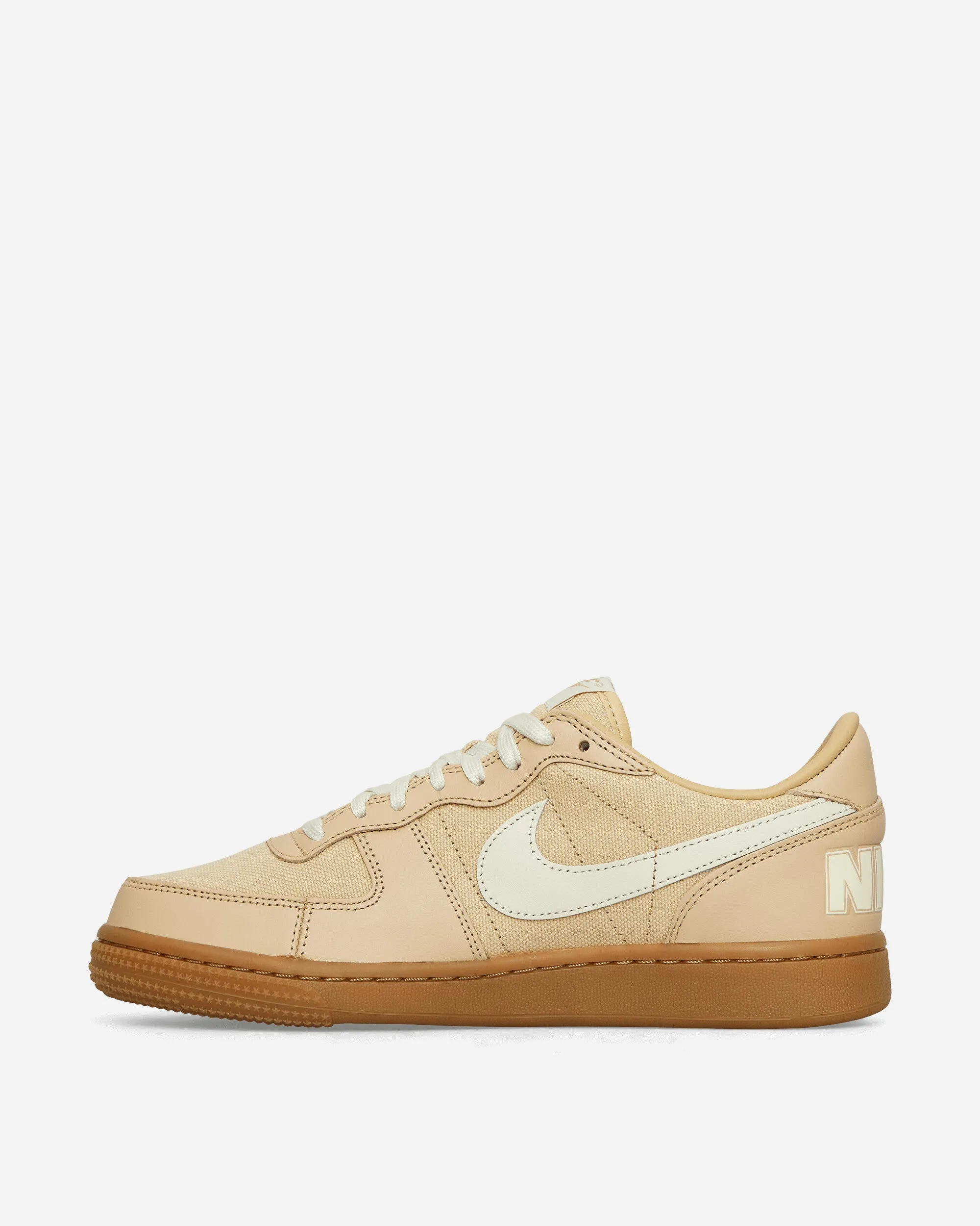 hook and loop closure Terminator Low Sneakers Sesame / Coconut Milk