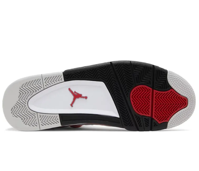 Ergo Frame Hyper Responsive Cushioning Men's Nike Air Jordan 4 Retro (Red Cement)