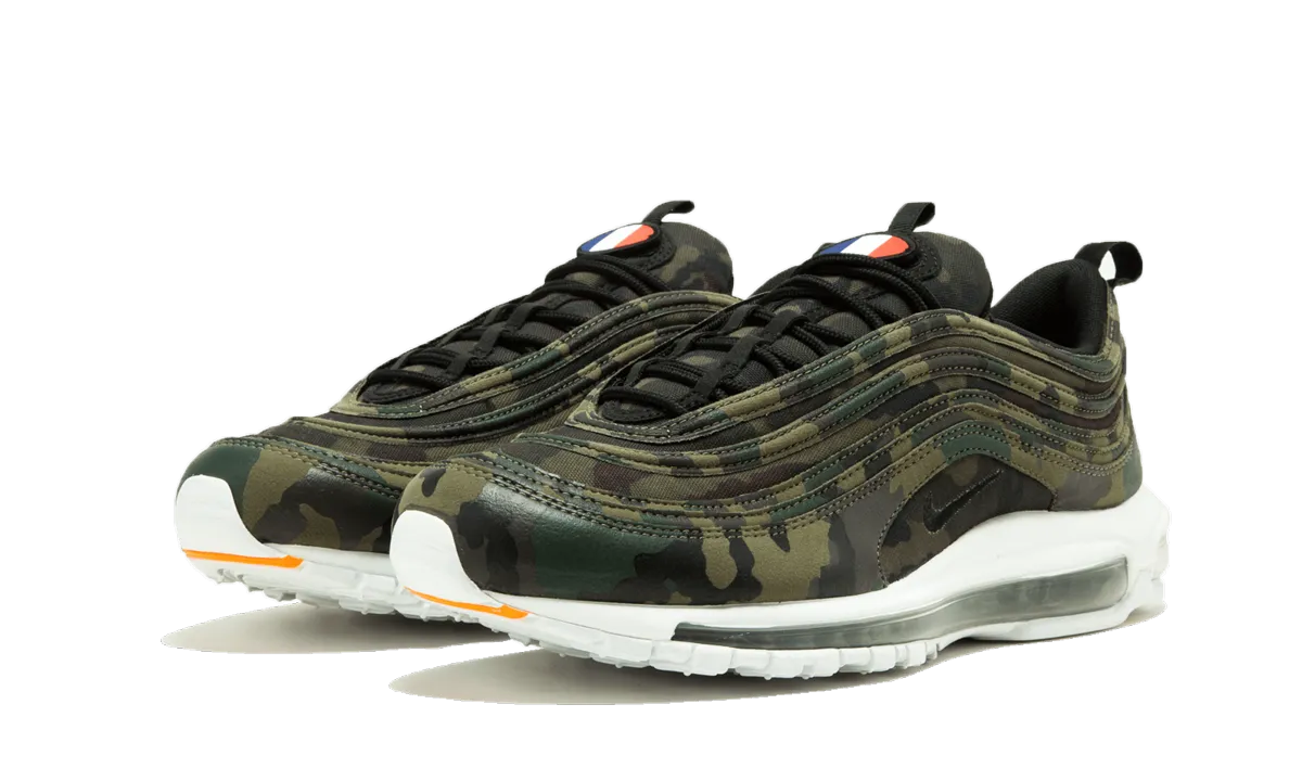 running shoes for interval training Back - support Air Max 97 Premium QS "France"