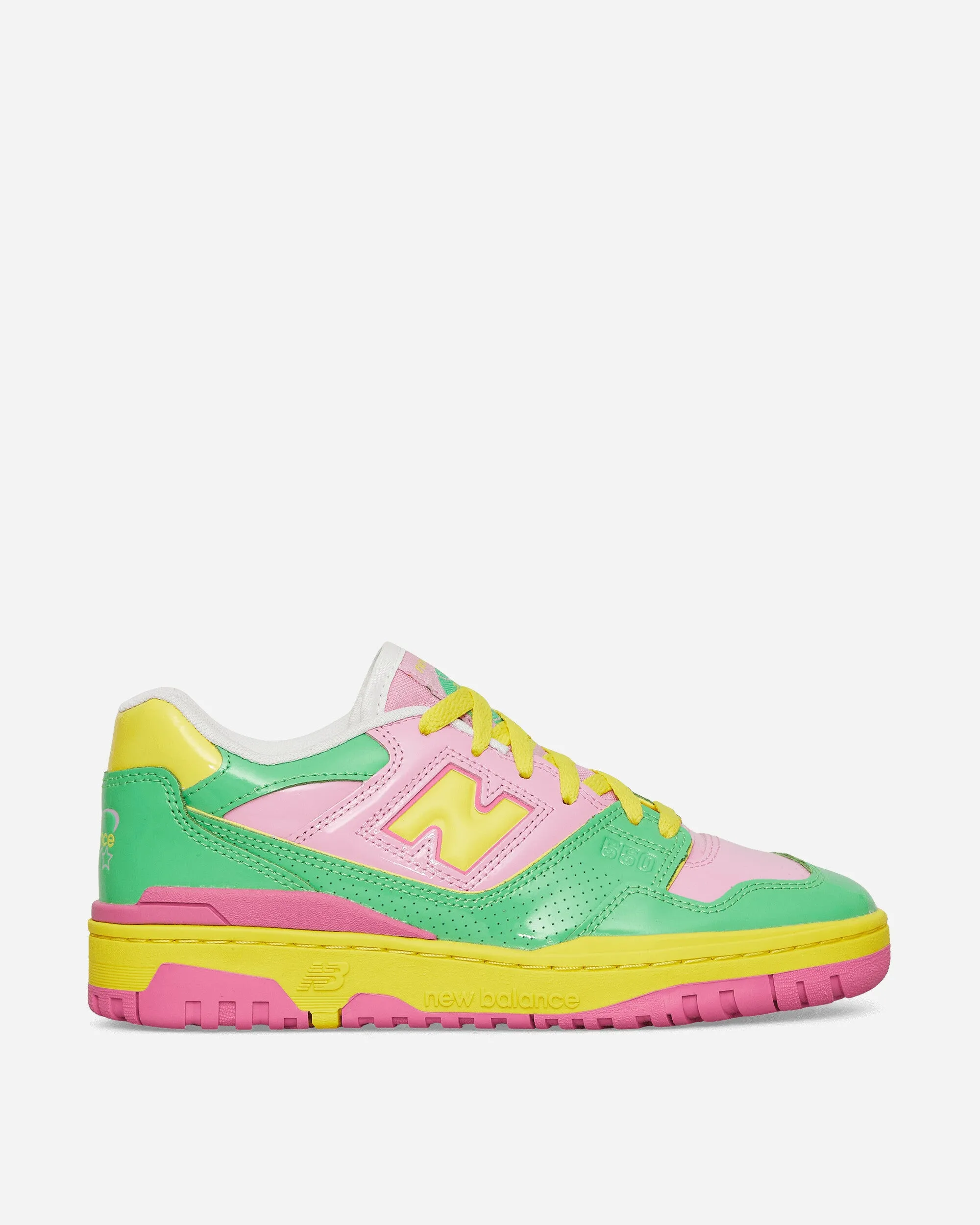 550 Sneakers Pink / Green / Lime Lateral Stability