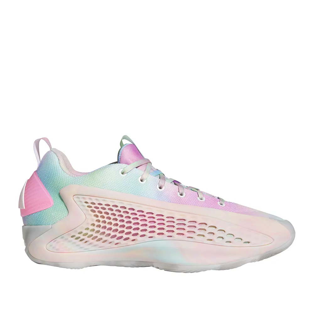 adidas Men's Anthony Edwards 1 Low Trainers Basketball Shoes Multi Axial Flex System Breath Flow