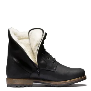 Comfortable Upper Anfibio Turin Side Zipper Wool Lined Boot - 4918