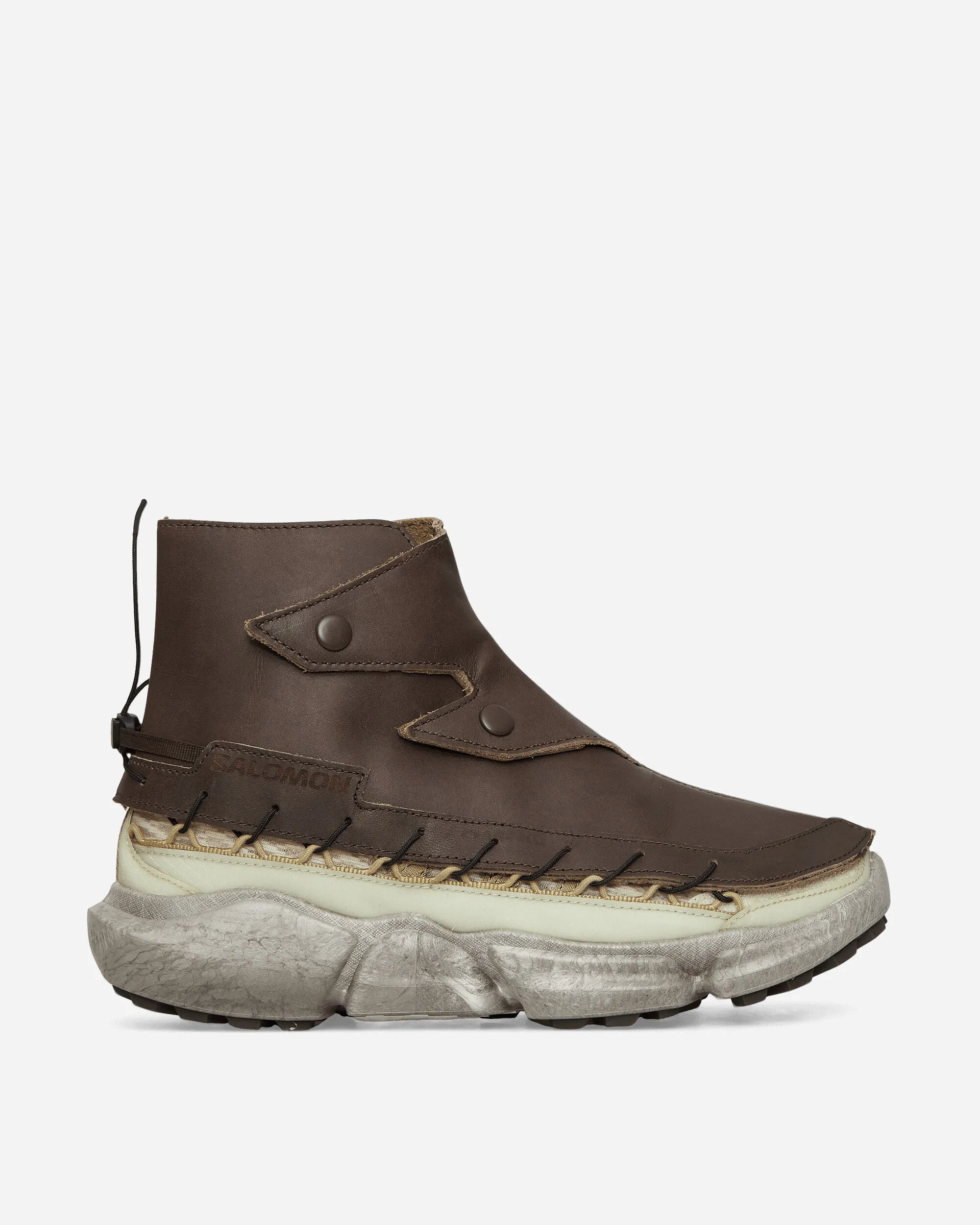 Shock-absorbent look Plush Touch Salomon Skor Sneakers Sand / Alfalfa / Slate Green