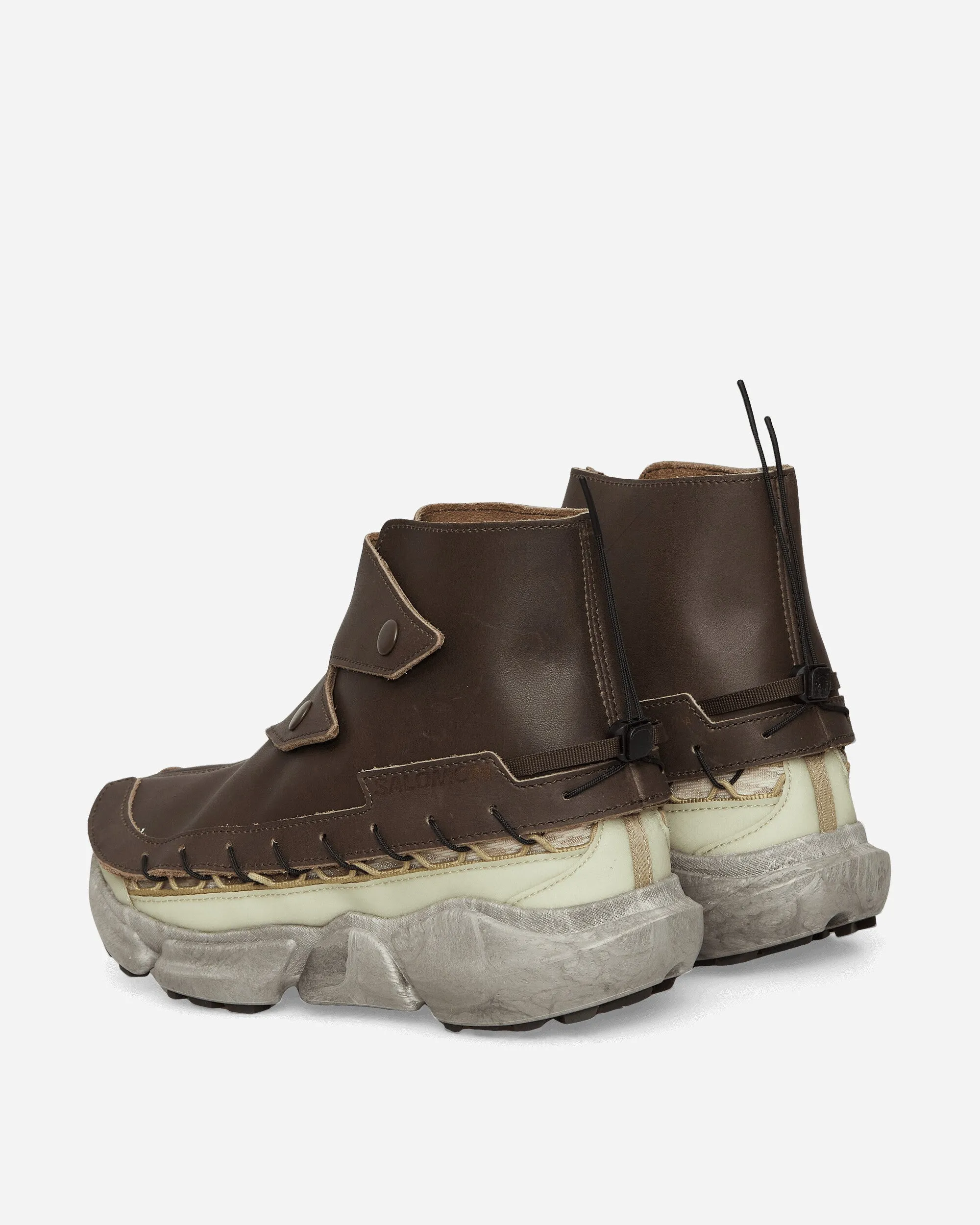Salomon Skor Sneakers Sand / Alfalfa / Slate Green Fitted Traction