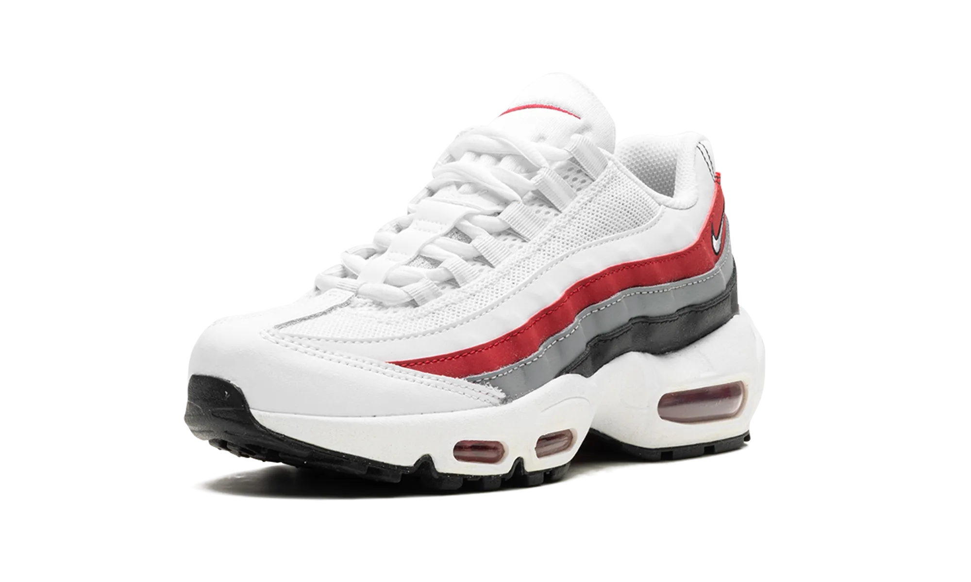 Air Max 95 Recraft GS "Black Varsity Red" Anti   Slip Feature low - performance shoe potential