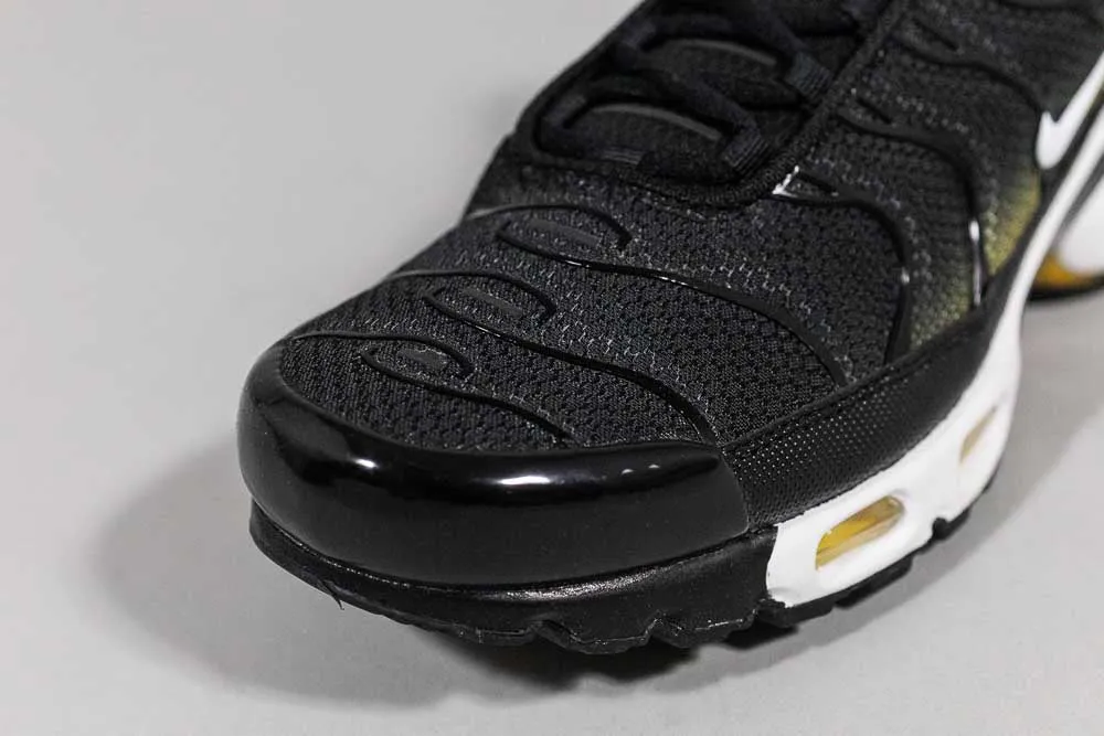 Nike Air Max Plus 'Black and University Gold' traction - control shoes