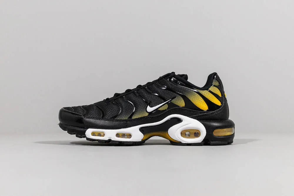 supportive shoes adult use Nike Air Max Plus 'Black and University Gold'