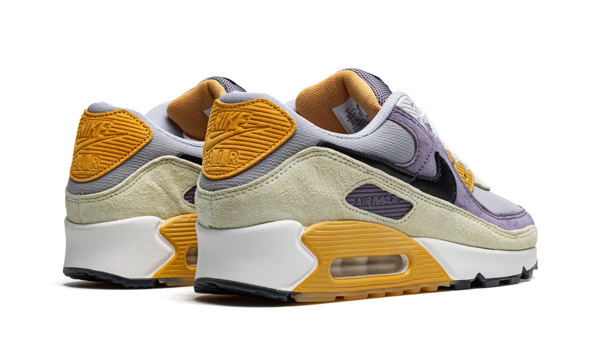 running on a synthetic track shoes rural - running Air Max 90 NRG "Lemon Drop"