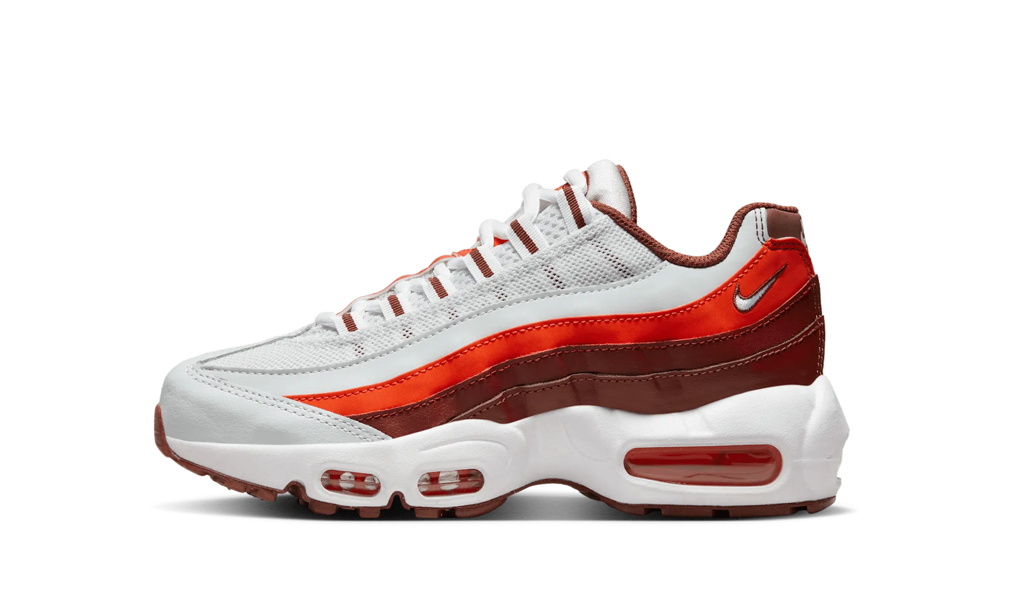 footgear for jogging Air Max 95 GS "Recraft Photon Dust Picante Red"