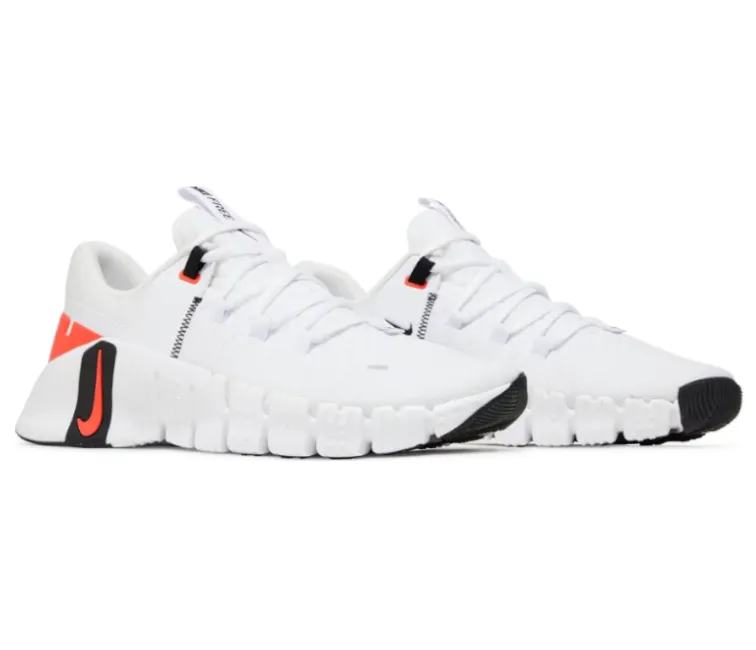 Move Freely Men's Nike Free Metcon 5 (White/Bright Crimson)