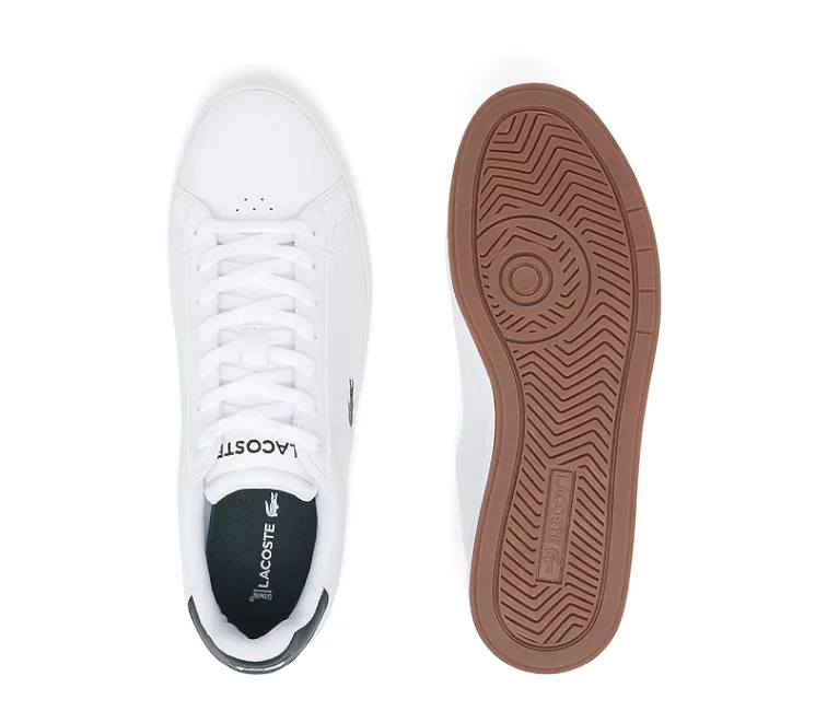 Stable Heel Men's Lacoste Graduate Pro 222 1 SMA (White/Dark Green)