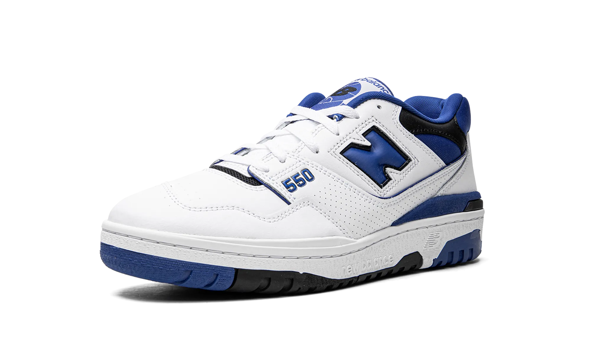 running in a subway station area shoes 550 "550 - White/Blue"