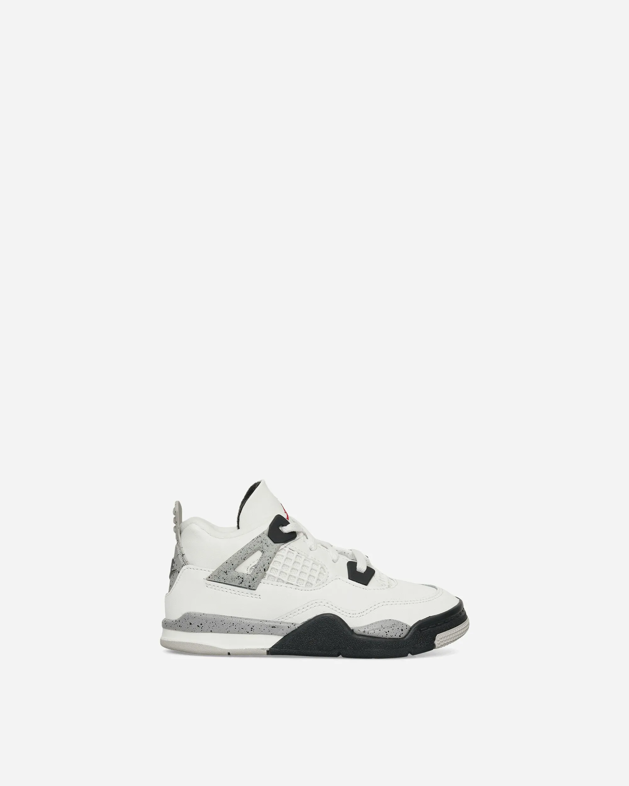 Air Jordan 4 (TD) Sneakers White Cement Odor Control Lining Run Errands