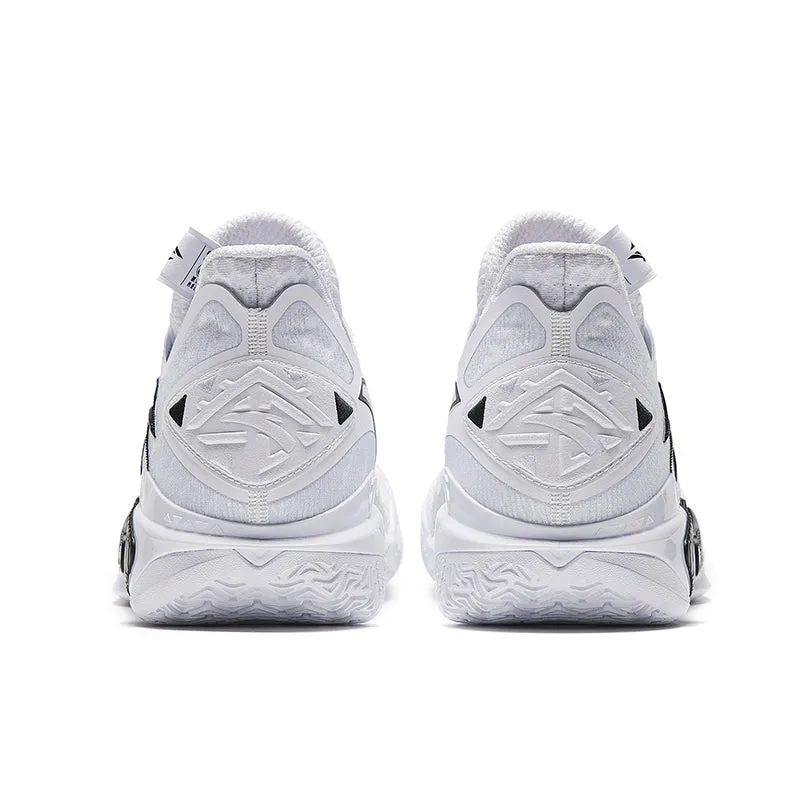 ANTA Men's Shock The Game Shock Wave 5 Basketball Shoes Hyper Elastic Response temperature regulation