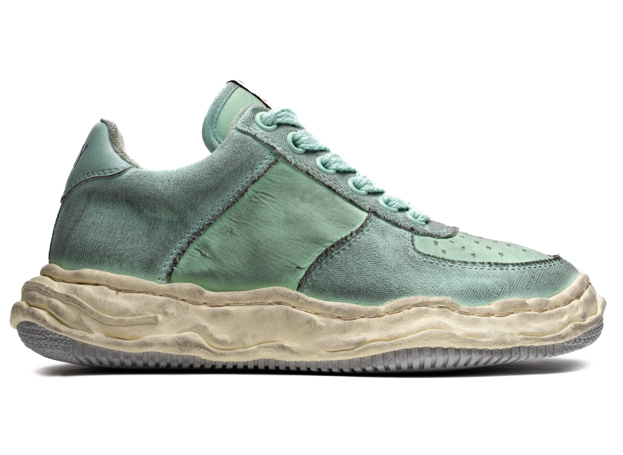 Maison Mihara Yasuhiro Wayne Low Distress in Green Angel Mood