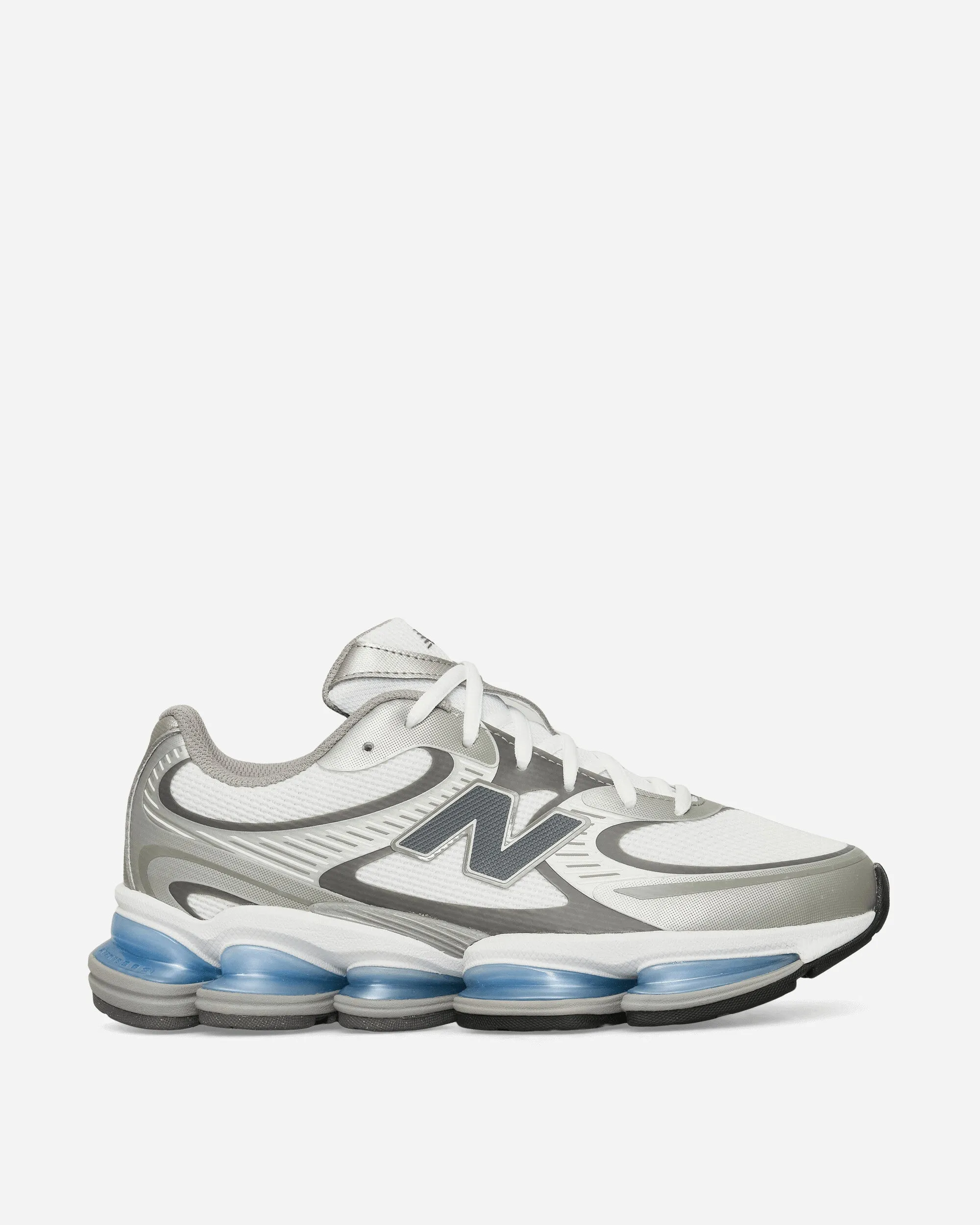 ABZORB 2000 Sneakers White / Silver Metallic / Castlerock Smart Stylewear Abrasion Proof Toe Guard