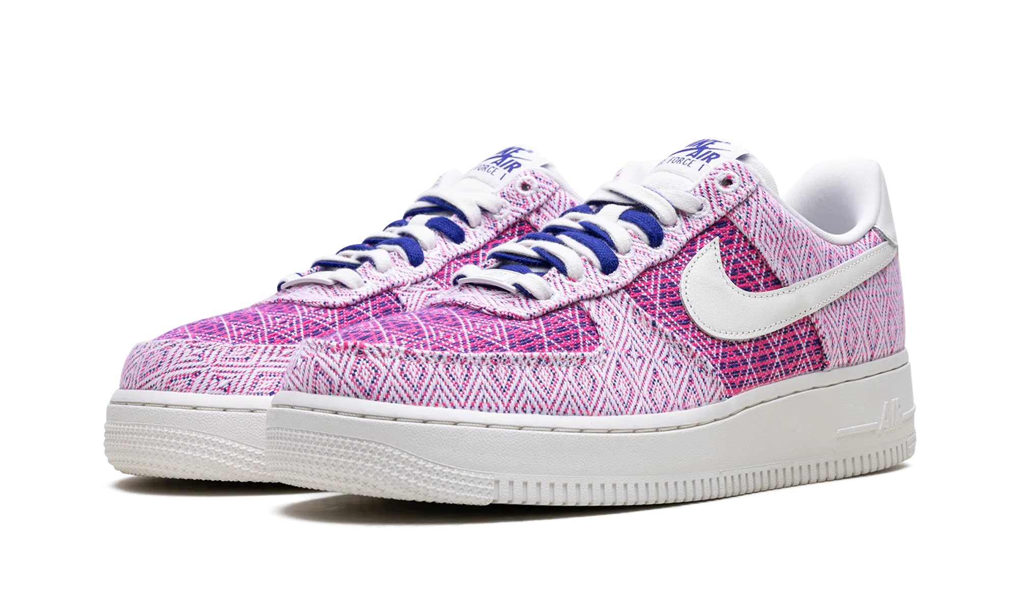 Minimal Build Air Force 1 '07 WMNS "Woven Together - Pink"