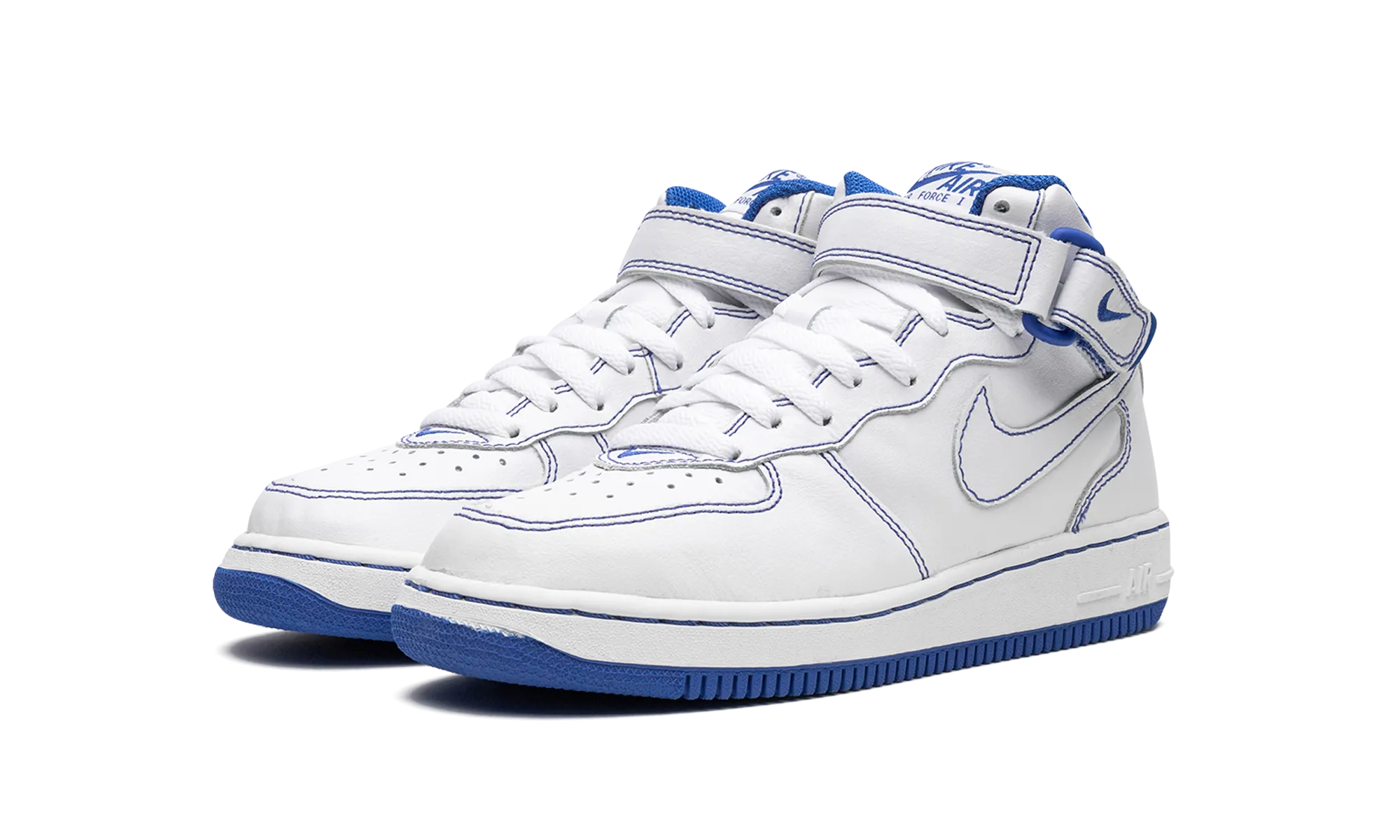 Rocker Sole Design Ankle Strap Air Force 1 Mid GS