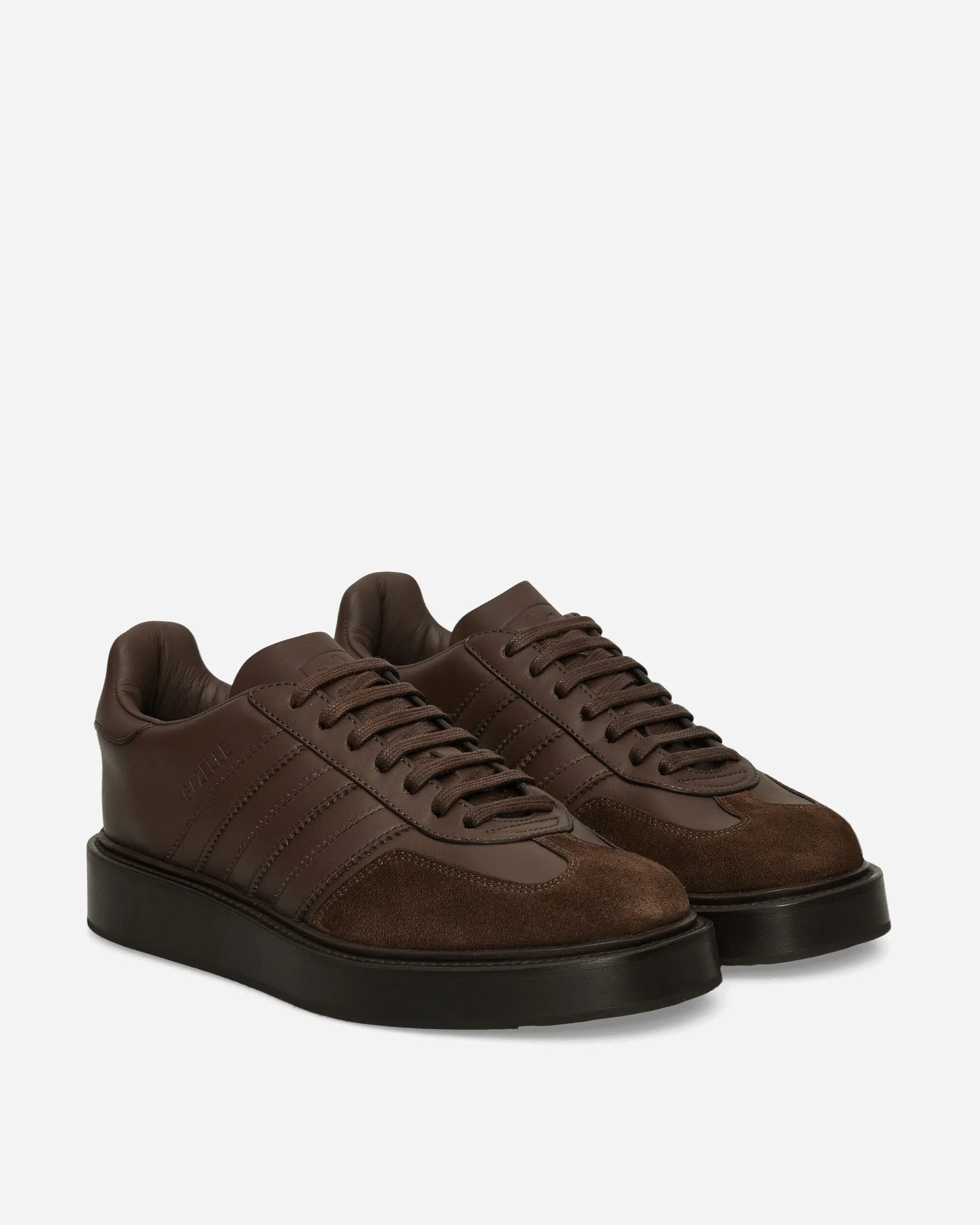 Hydrophobic Fabric Treatment Torsion control Gazelle Indoor Made In Italy Sneakers Brown