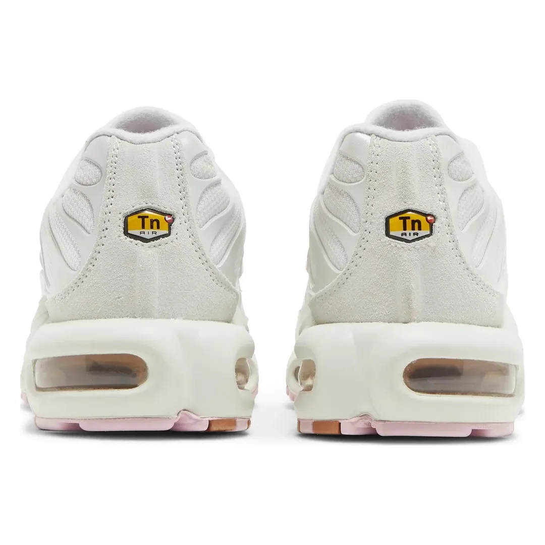 Women's Nike Air Max Plus TN (Vast Grey/Pink Foam) Stitchless Construction Water Resistant Breathable