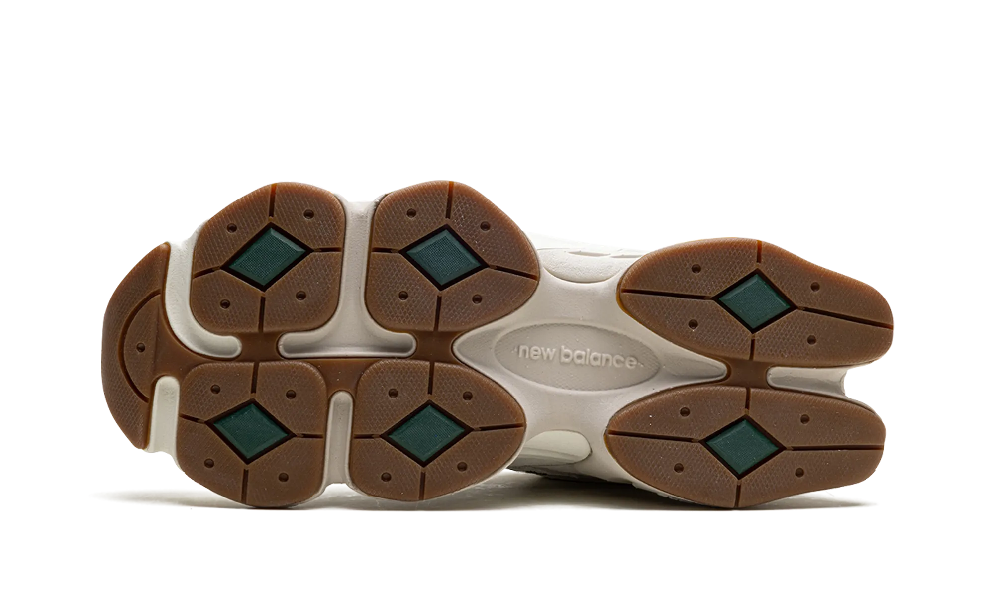 stretchy flexibility running in a Pilates studio shoes 9060 "White Green"