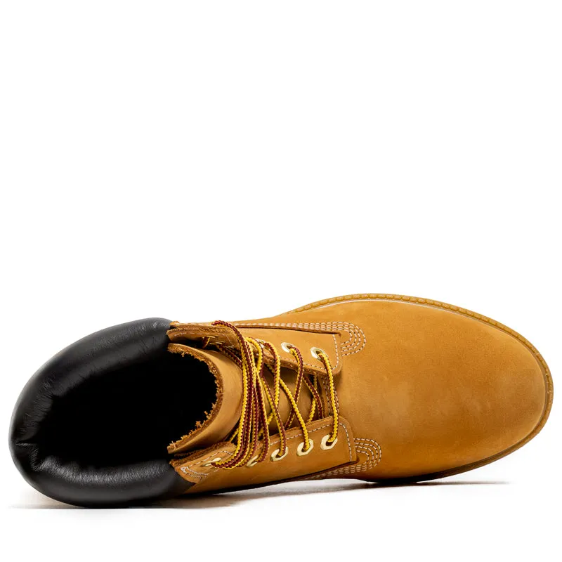Seamless Comfort Rough Terrain Functional Footwear Timberland Premium 6" Lace Up Waterproof Boot - Wheat