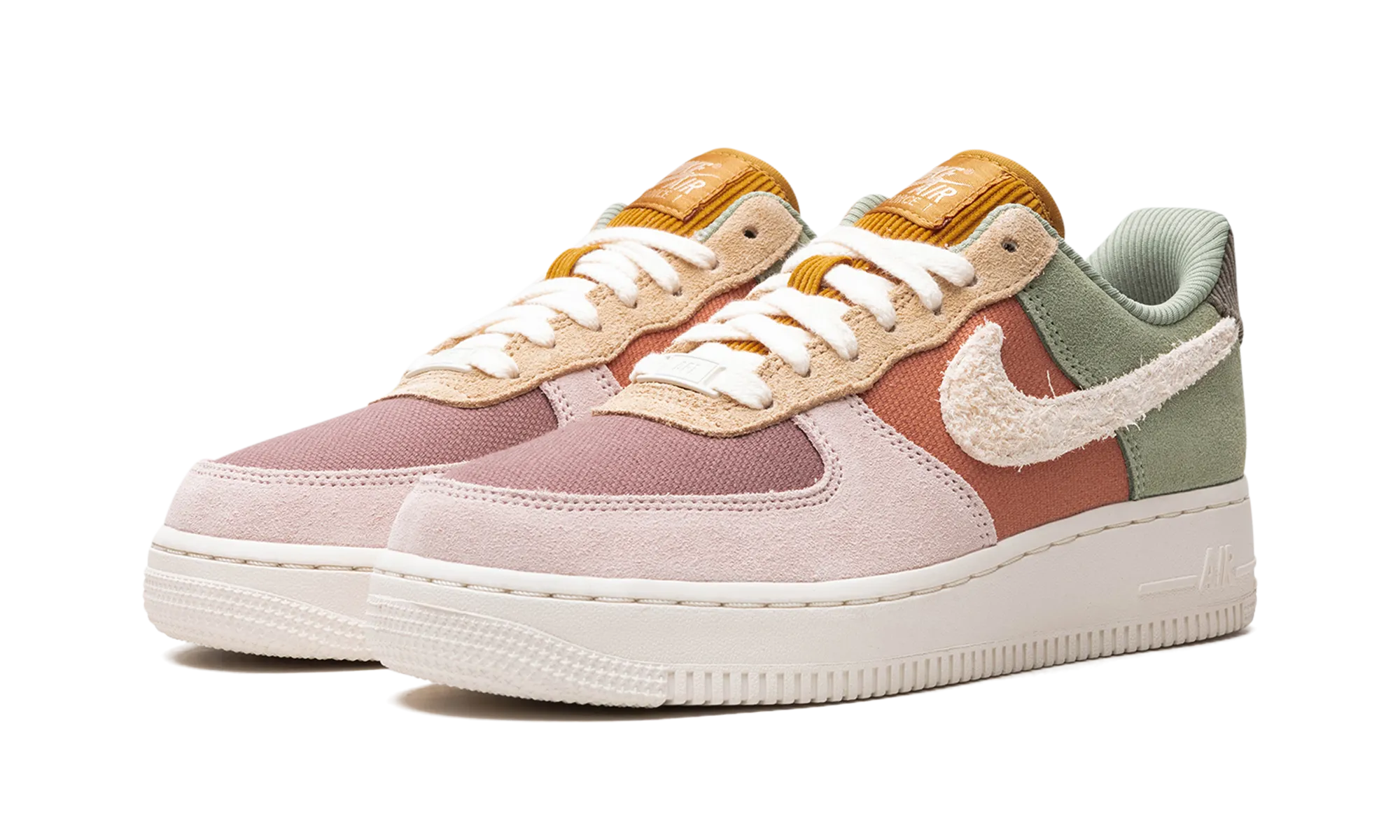Bonded Overlays AIR FORCE 1 WMNS "Oil Green"