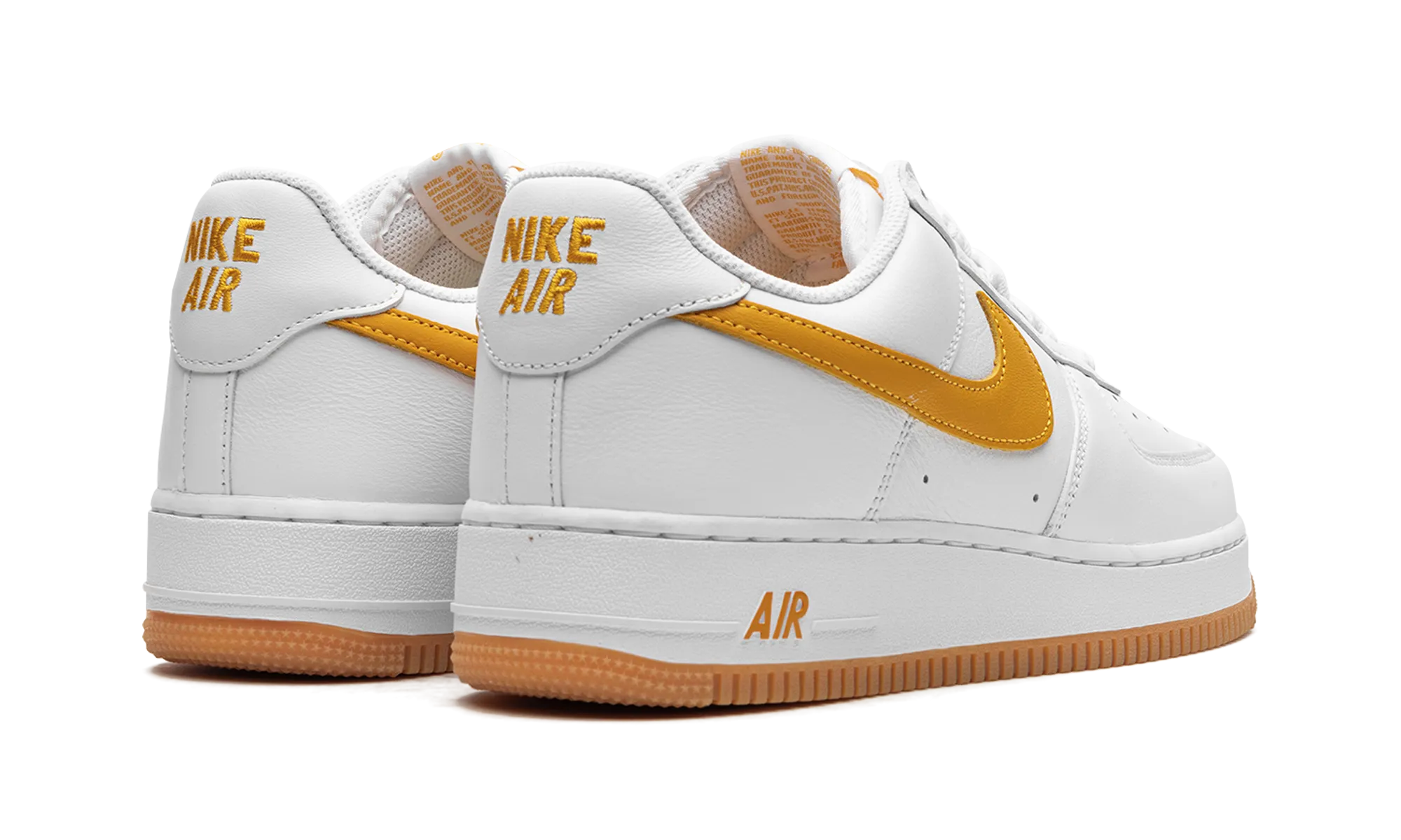 Air Force 1 Low "Waterproof - University Gold" Weight Balance