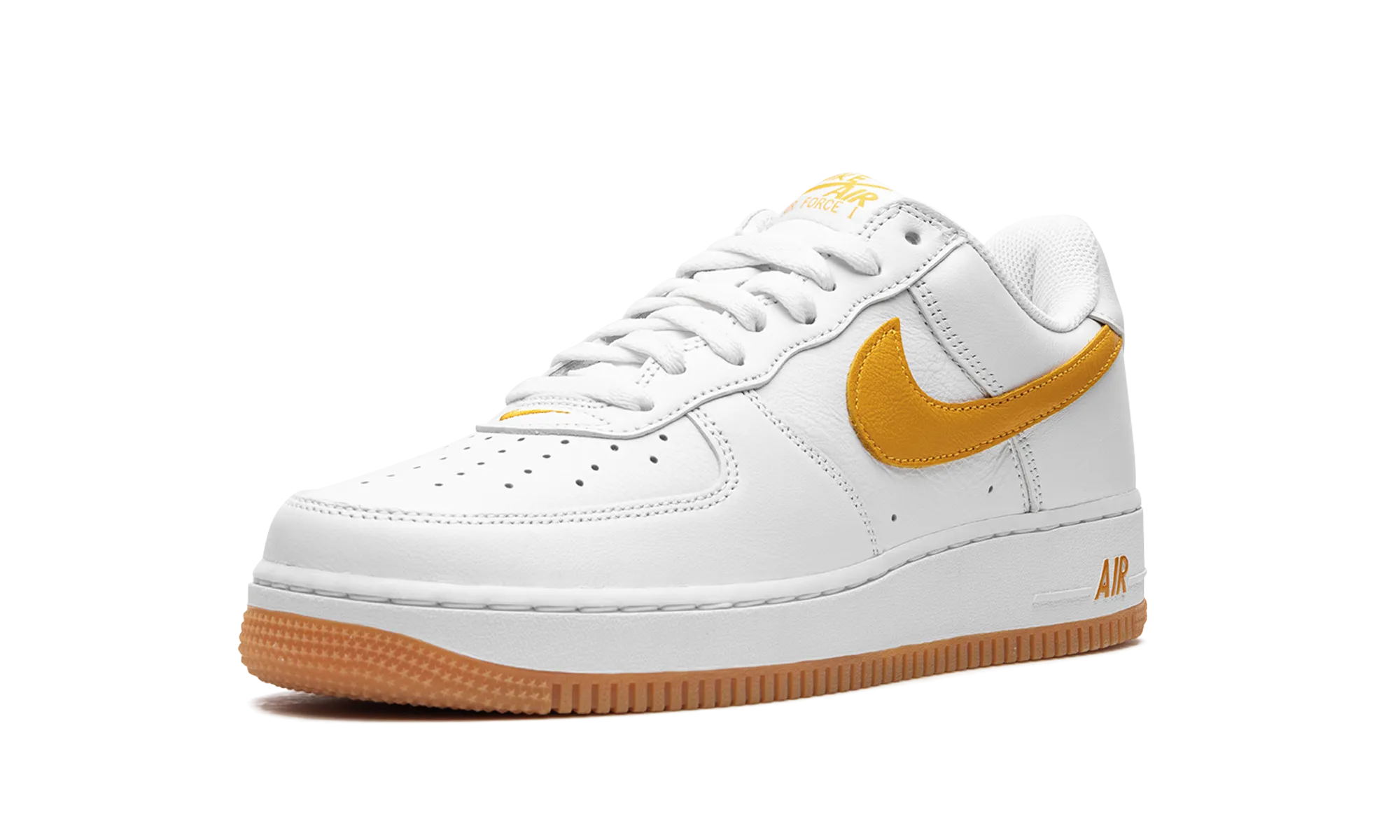 Comfortable Soles Air Force 1 Low "Waterproof - University Gold"