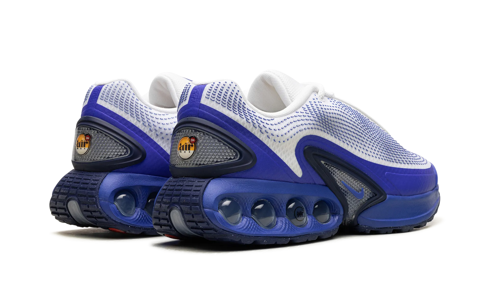 Air Max Dn "White / Racer Blue" Power Shoes smooth - stride
