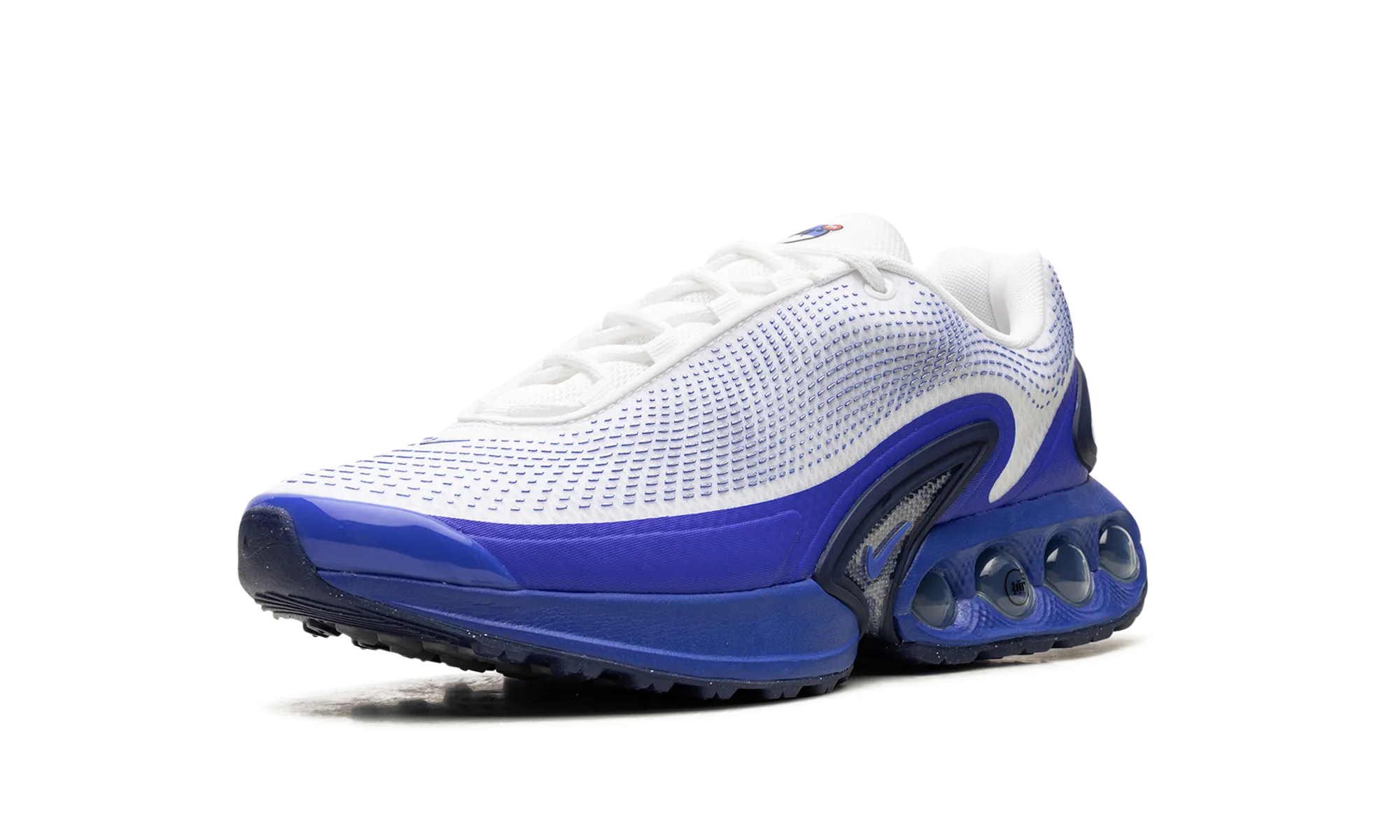 Air Max Dn "White / Racer Blue" wellness - commitment