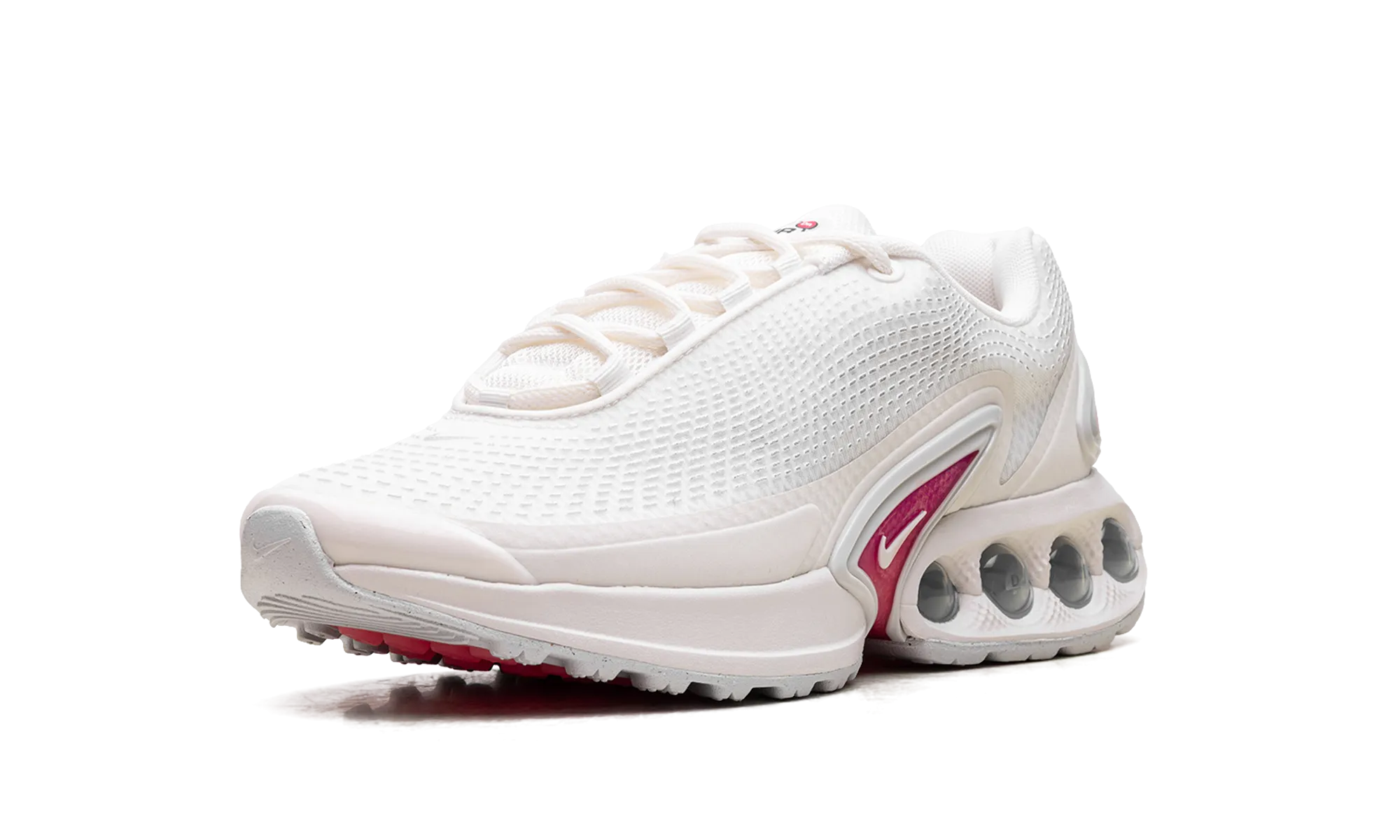 Air Max Dn WMNS "Sail Phantom Hyper Violet Metallic Silver" sports innovation Breathability