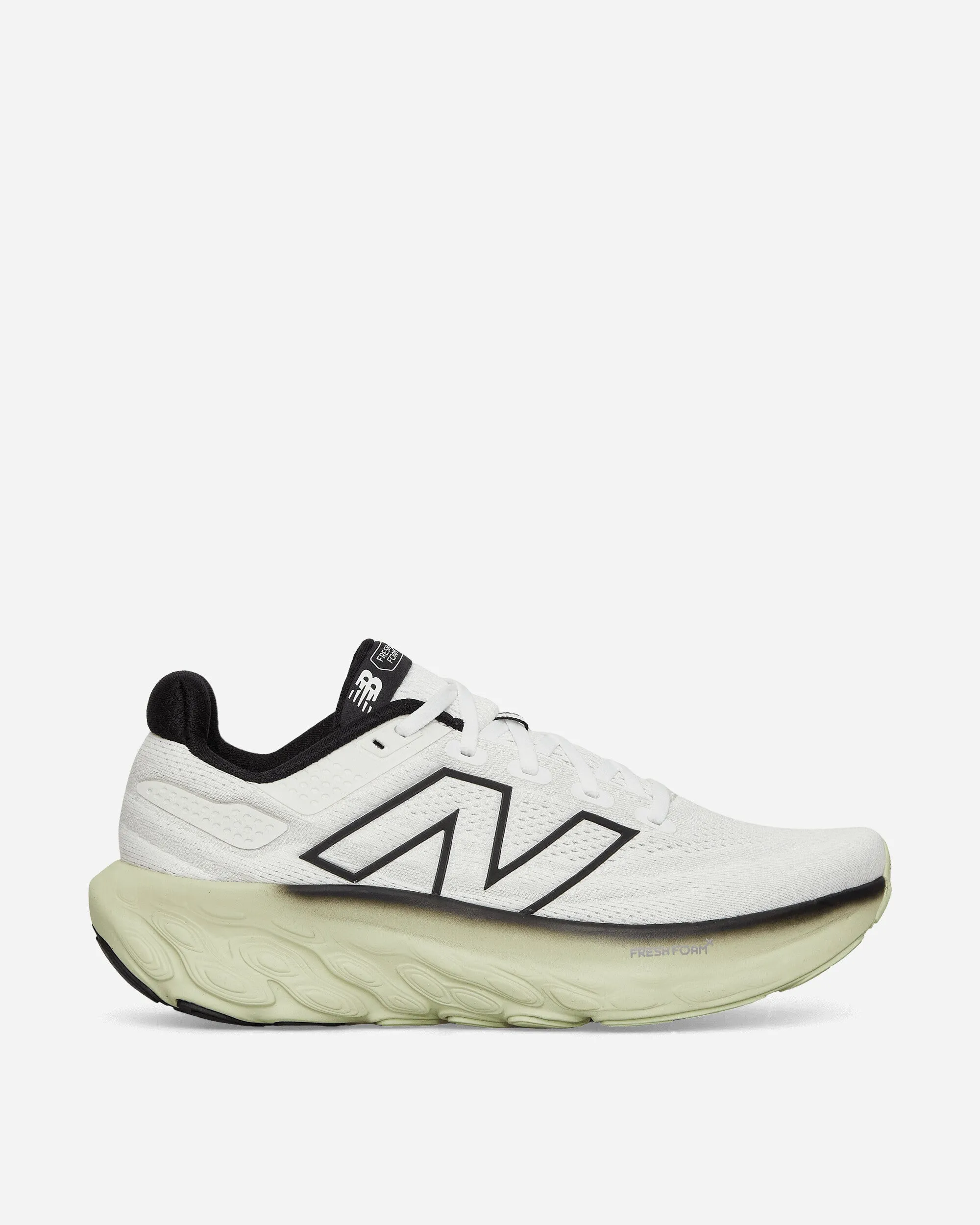 Fresh Foam X 1080 Utility Sneakers White / Lichen Green Anti Fatigue Technology Bendable Outsole