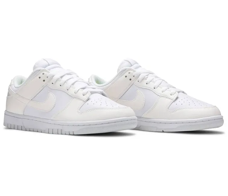 Sporty Style Women's Nike Dunk Low (White/Sail Nature)