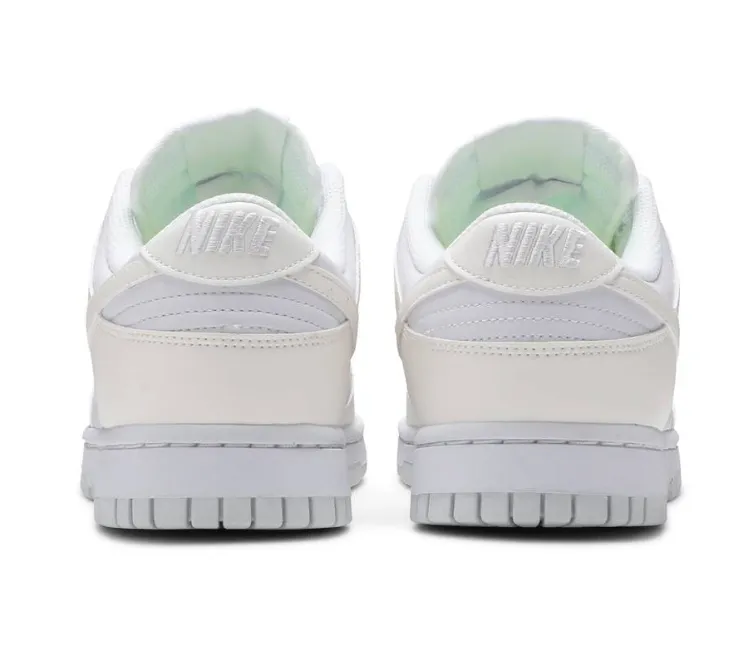 Women's Nike Dunk Low (White/Sail Nature) Non-Slip Sole Breath Walk