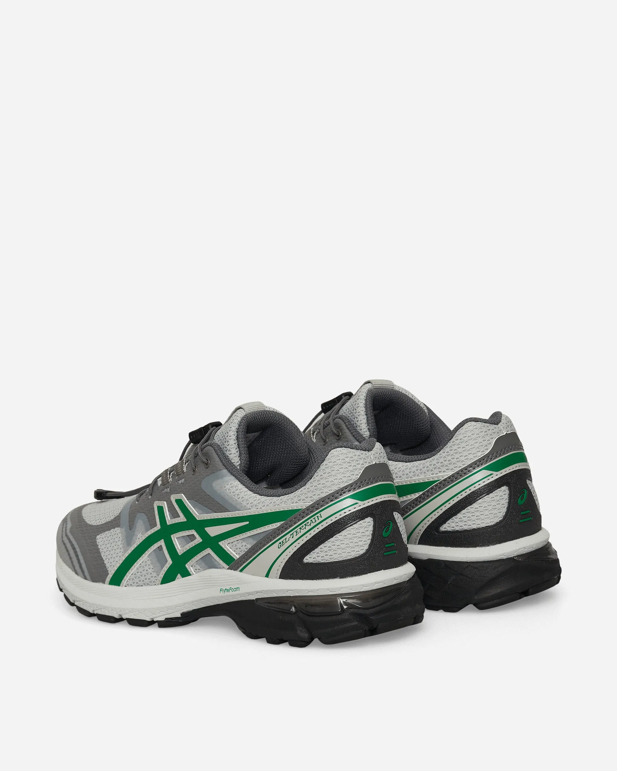 SANSAN GEAR GEL-Terrain Sneakers Grey Violet / Jolly Green Compression Fit Lining