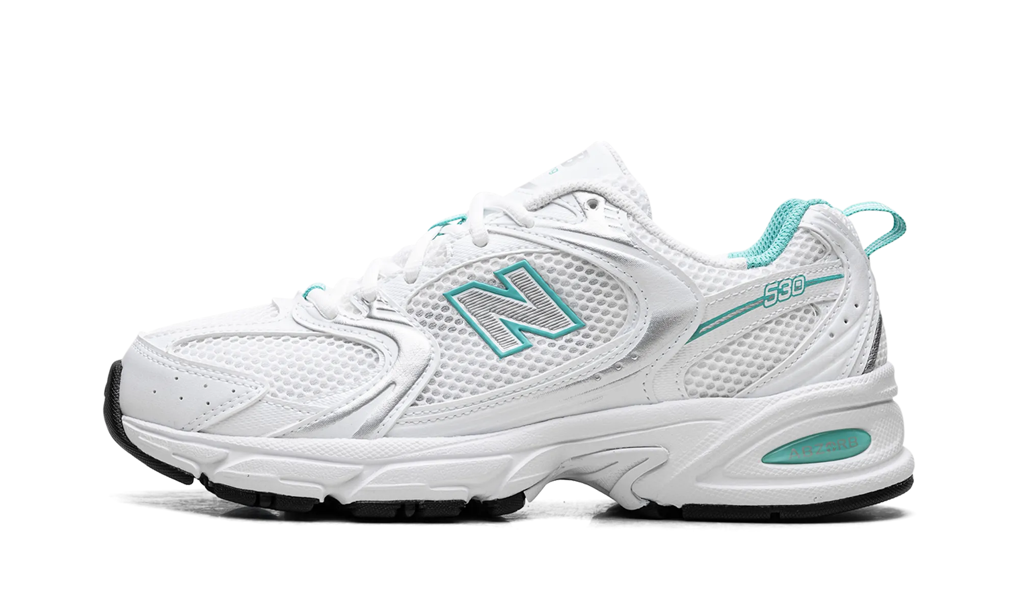 foot - protection running shoes running for a way to stay in control 530 "White Teal"