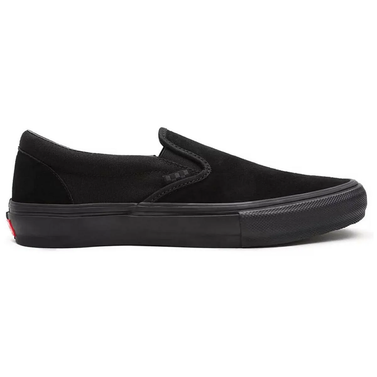 Street Action Vans - Skate Slip On Shoes Black/Black