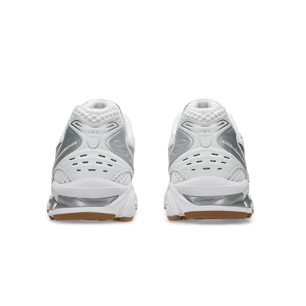 Good High-Traction Sole   A.P.C. GEL-Kayano 14 'White Pure Silver'