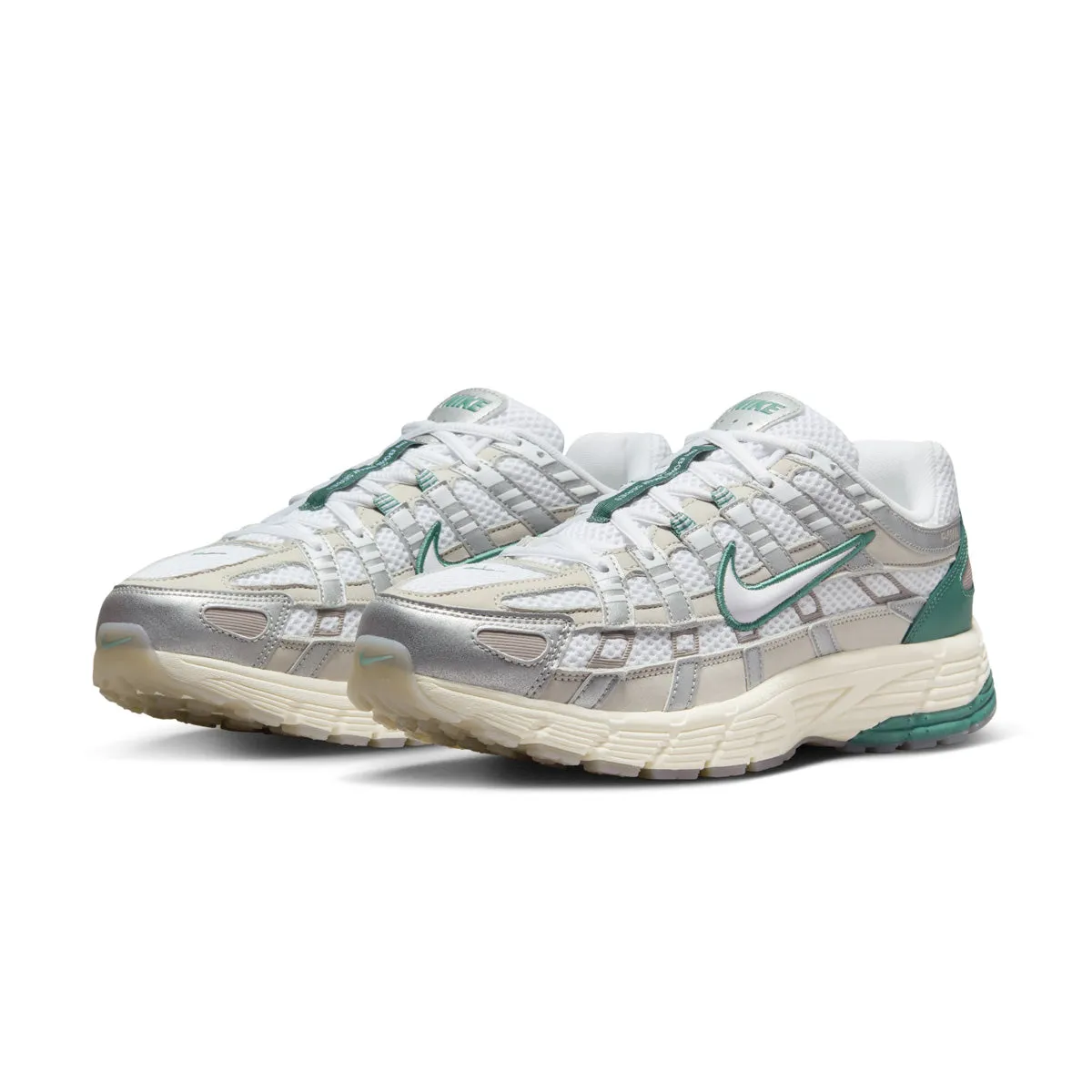 loose - fit P-6000 'Light Bone White Metallic'