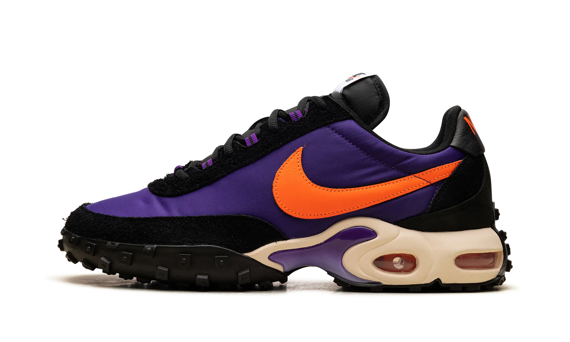 easy - to - clean insole shoes Adaptive design Air Max Waffle Racer SP "Voltage Purple"
