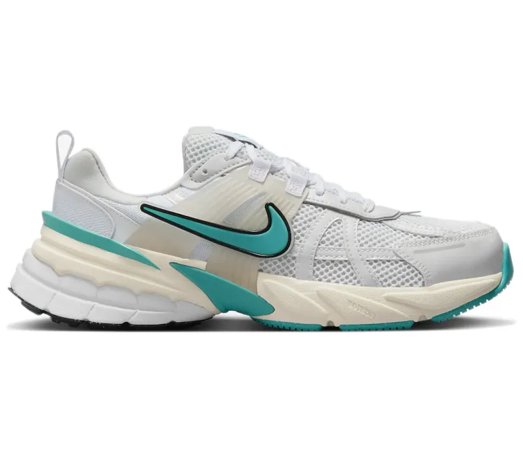 Women??s Nike V2K Run (White/Cream Blue) Cool Running