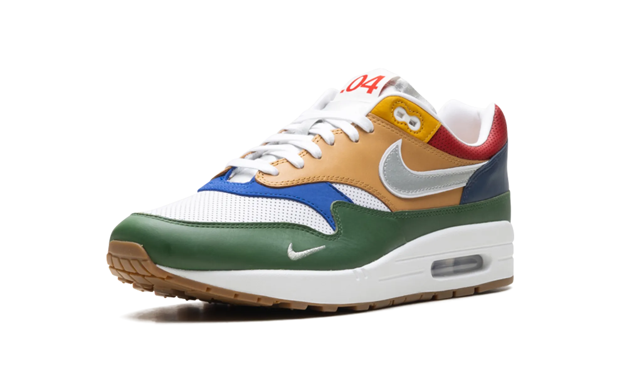 Supportive Design Air Max 1 "Premium Goods White Forest Green"