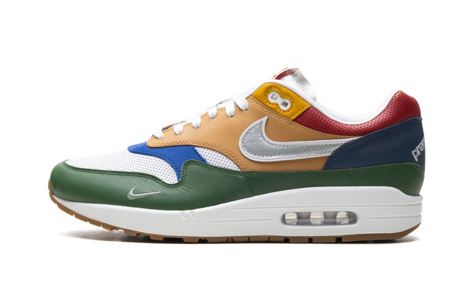 shoe covers endurance - work running shoes Air Max 1 "Premium Goods White Forest Green"