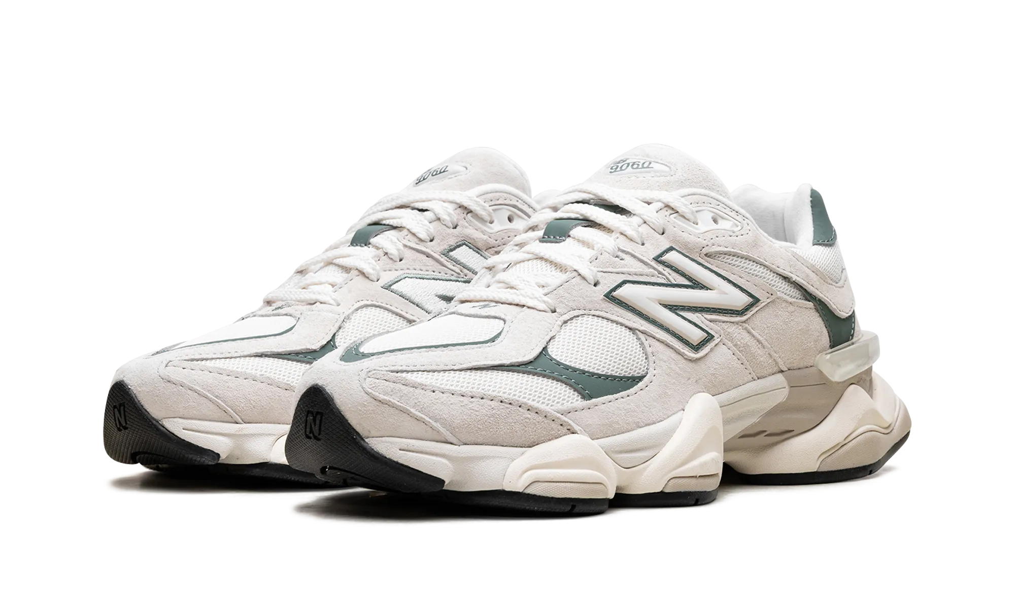 kids - run Trendy Look Shoes 9060 "Off White Green"